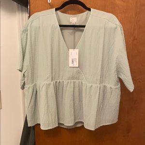 Mint a new day blouse